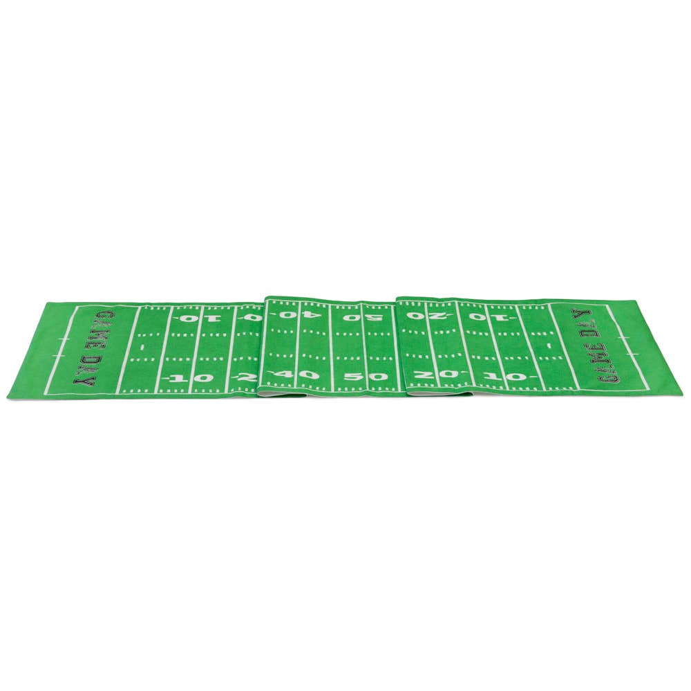 Football Field Cotton Table Runner
