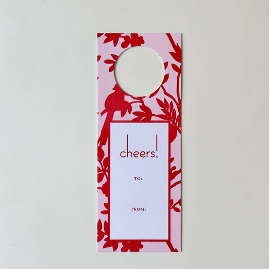 Lilbet, Red & Pink - Wine Tag