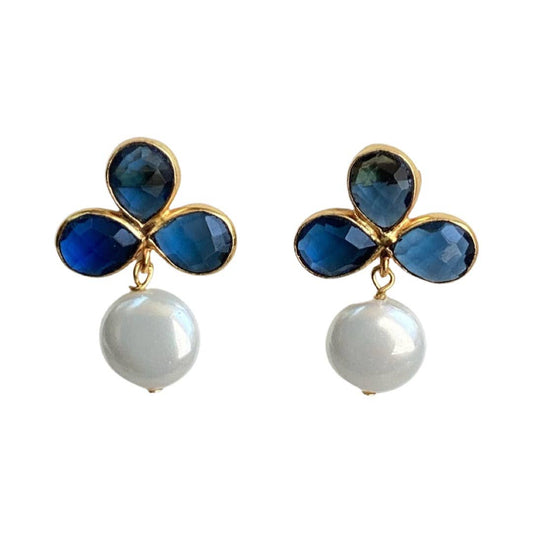 London Sapphire Earrings