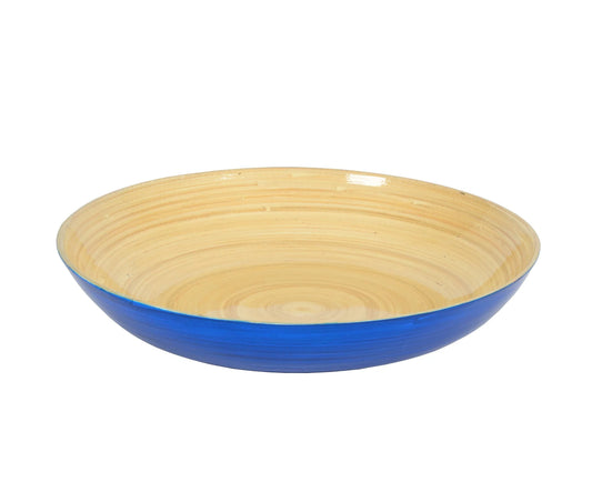 Bamboo Fruit Bowl, Blue