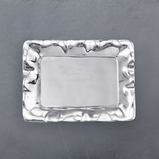 GIFTABLES Vento Rect Engraved Tray "XOXO"