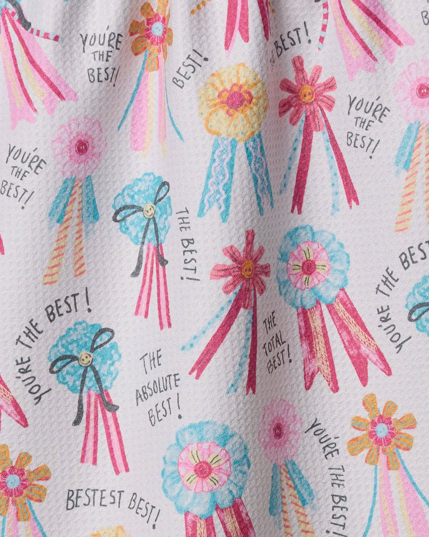 Rosettes for You Tea Towel