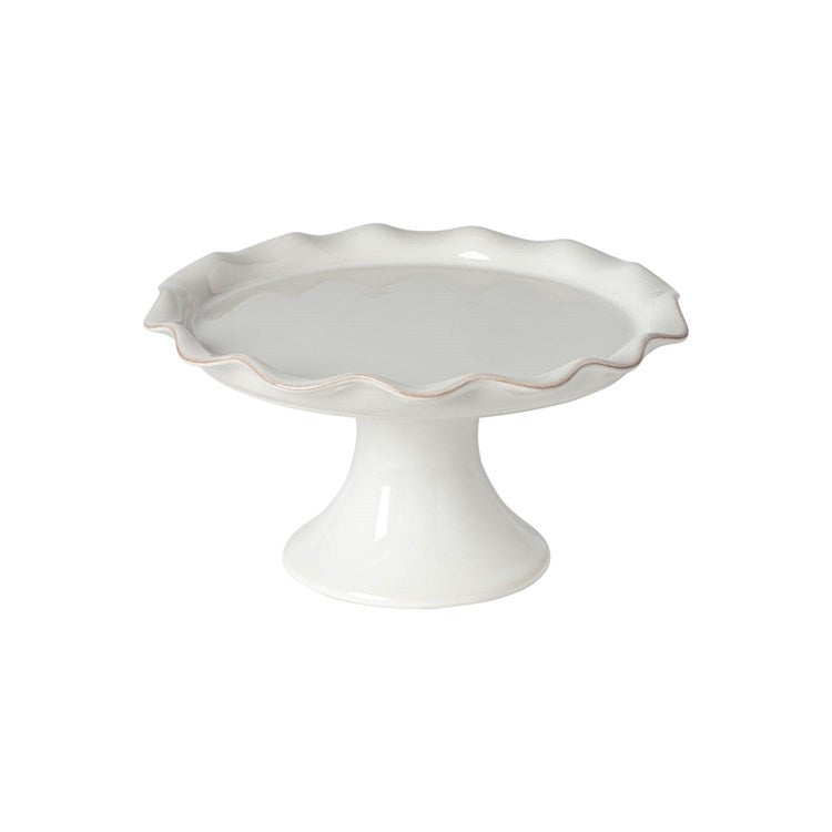 FOOTED PLATE 9in-WHITE (COOK & HOST)