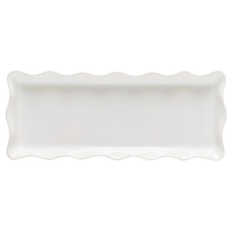 TRAY RECT 17X7in-WHITE (COOK & HOST)