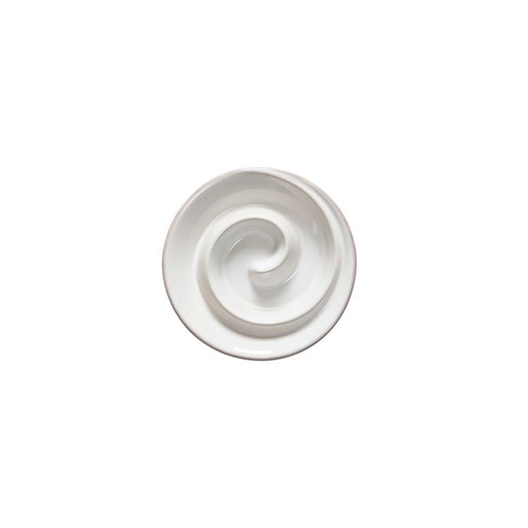 OLIVE APPETIZER DISH SPIRAL 6in-WHI (COOK & HOST)