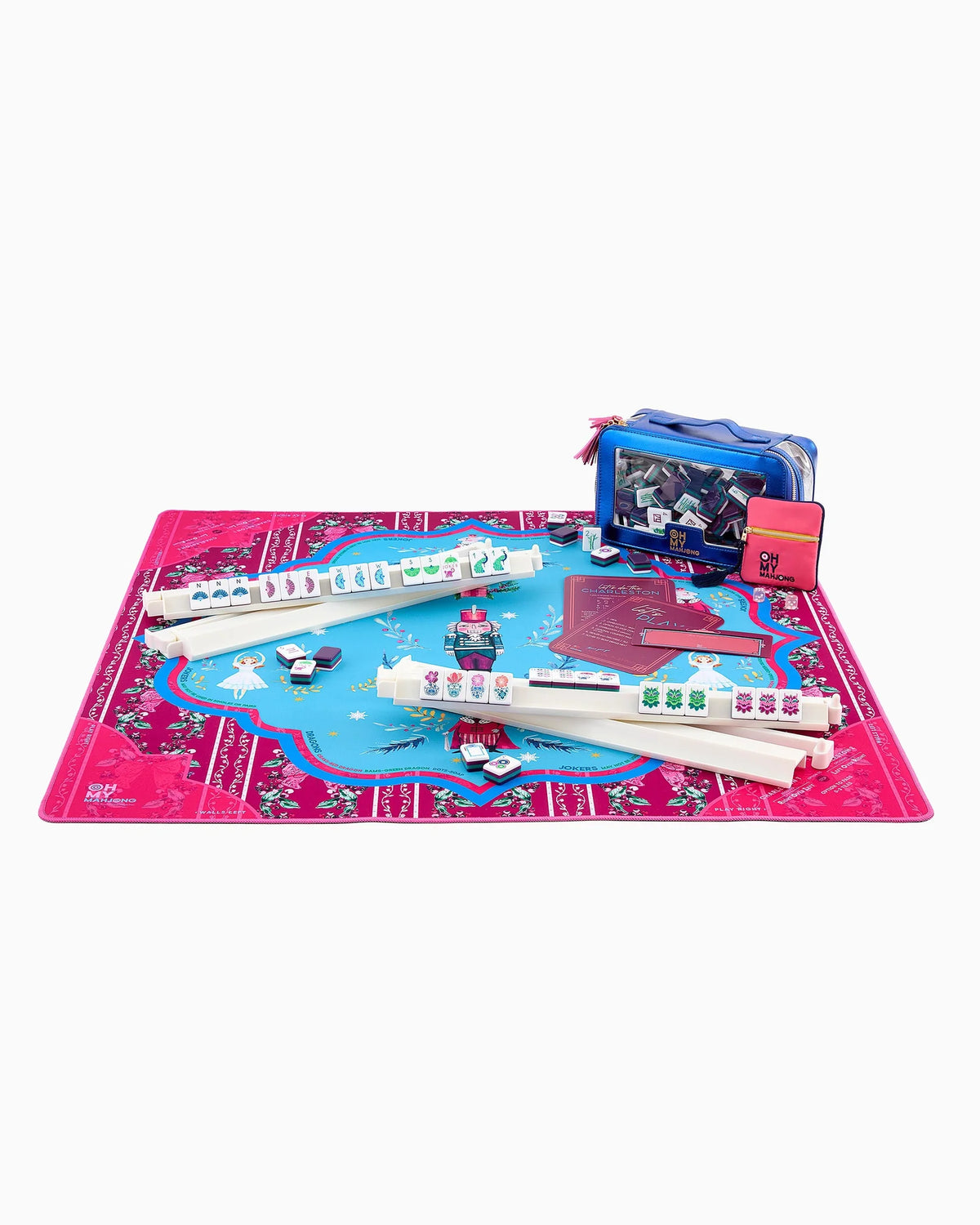 Clara Mahjong Mat in Tube