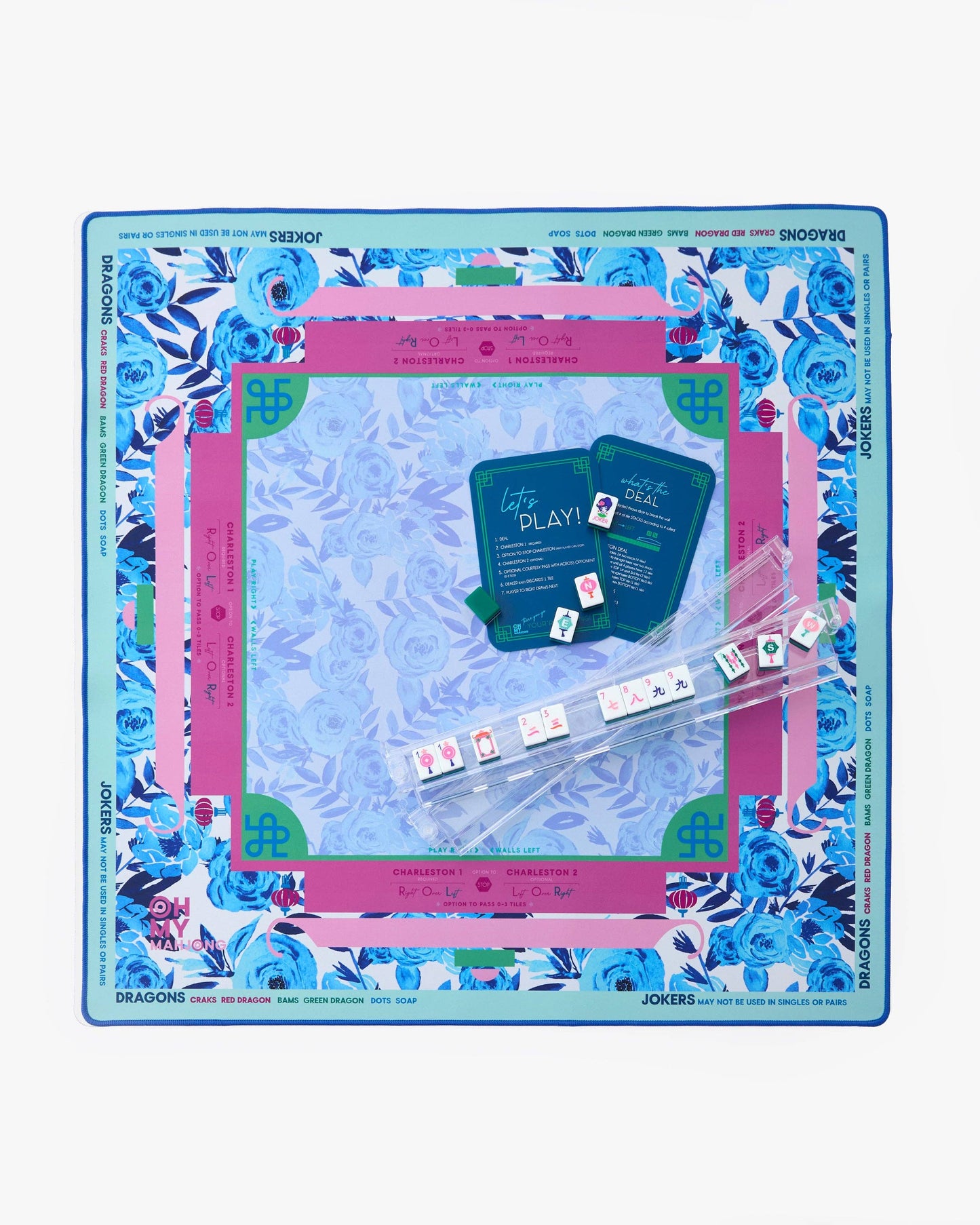 Grand Bloom Mahjong Mat