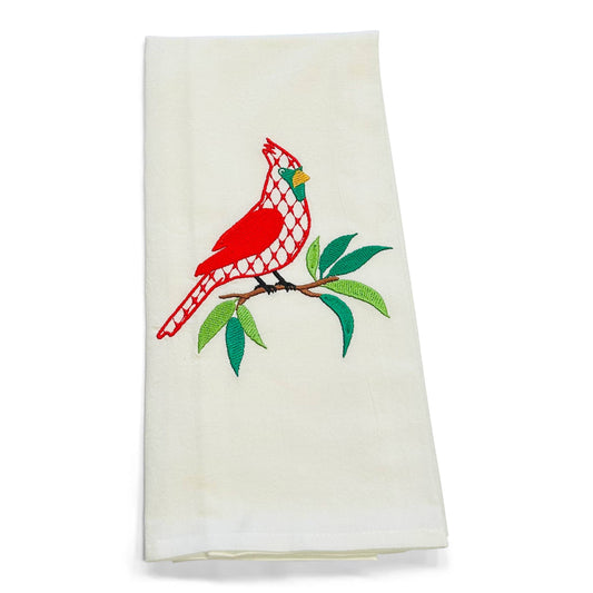 Fishtail Cardinal Cotton Towel