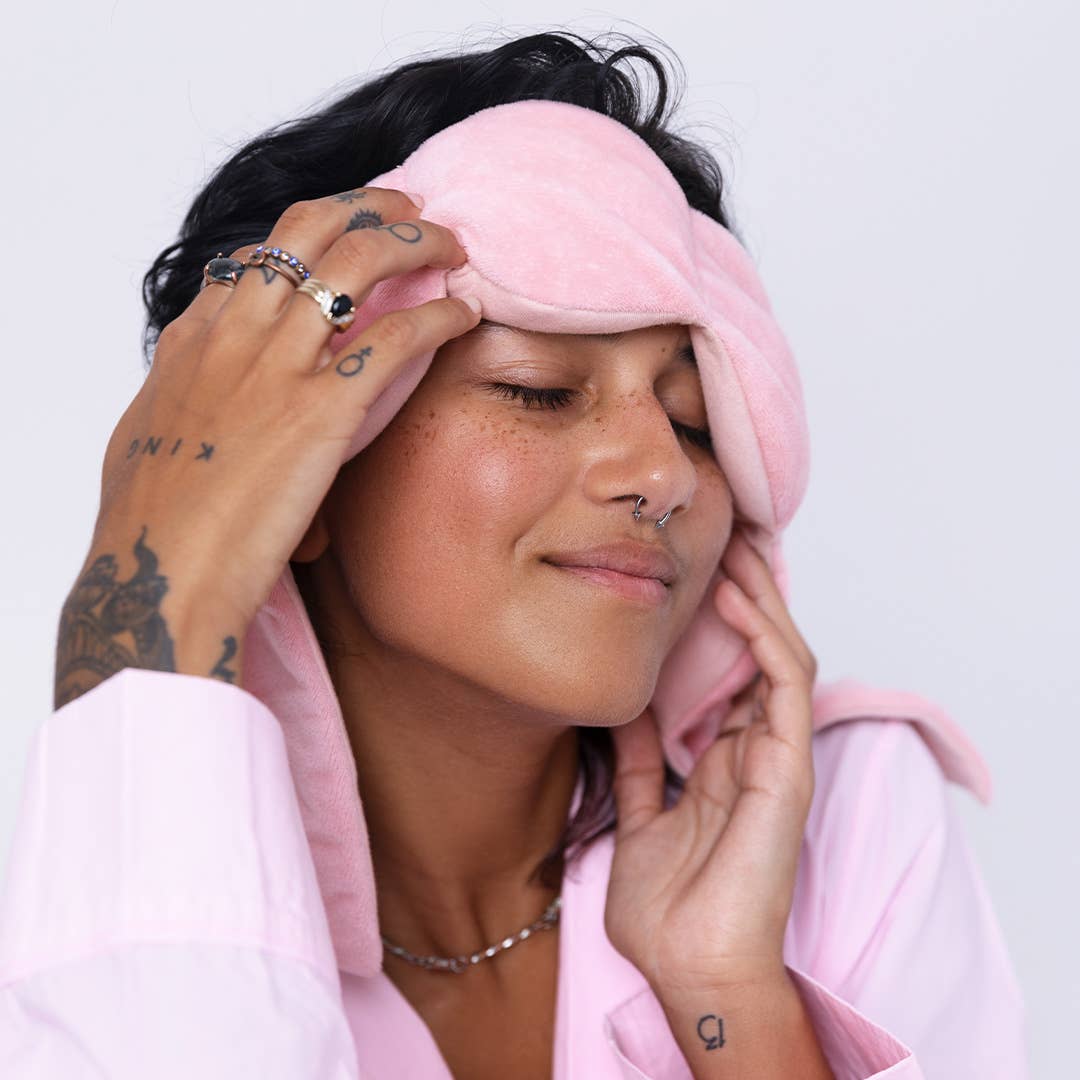 Blush Weighted Sleep Mask - Eye Mask