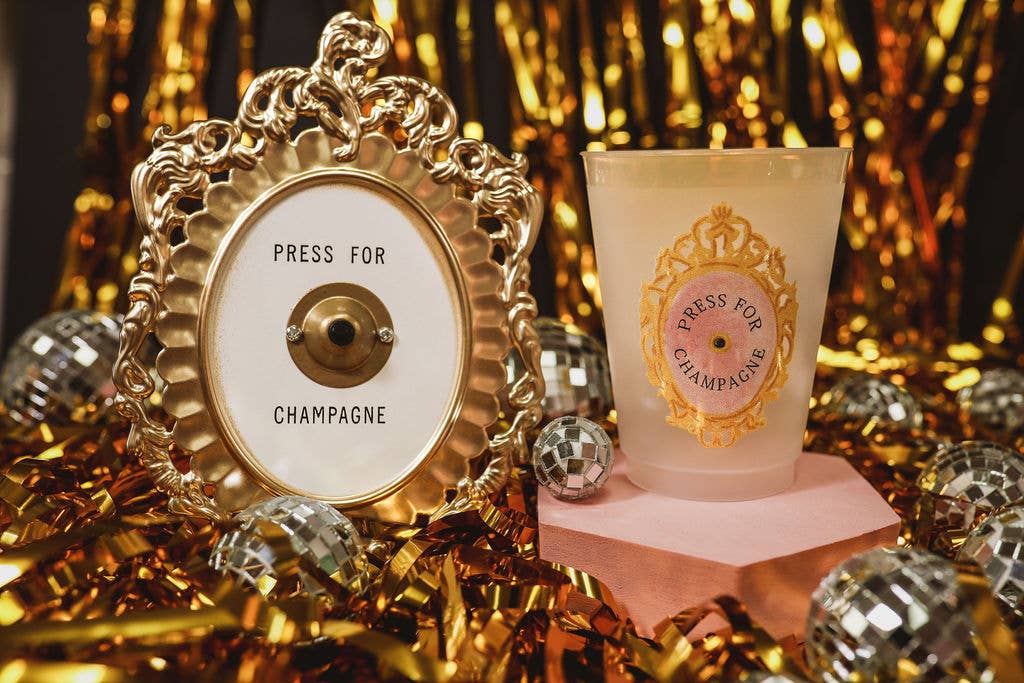 Press for Champagne Frosted Cups