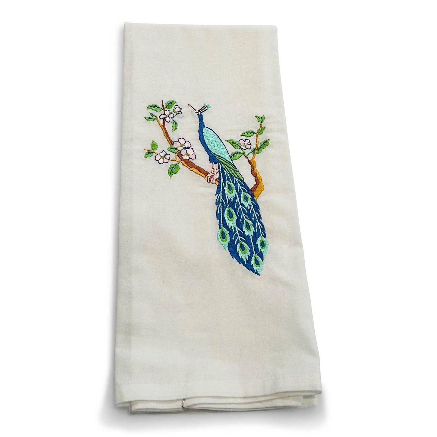 Peacock Cotton Towel
