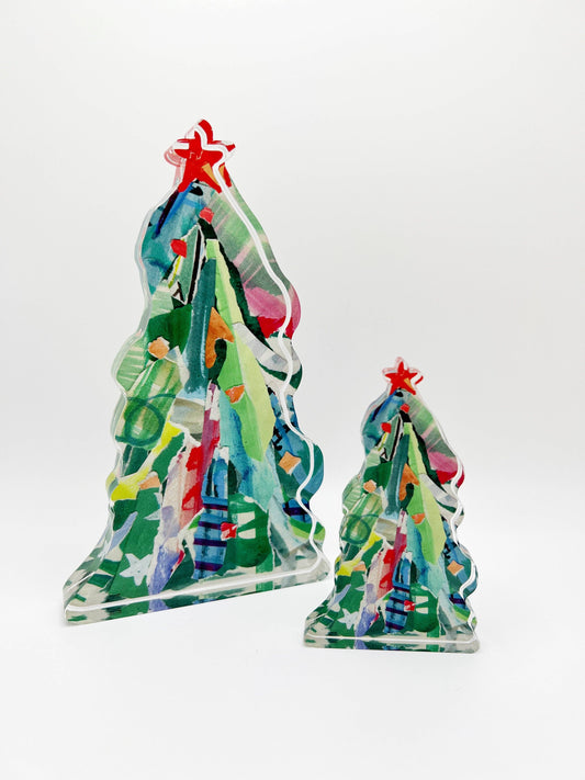 Acrylic Festive Tree Large