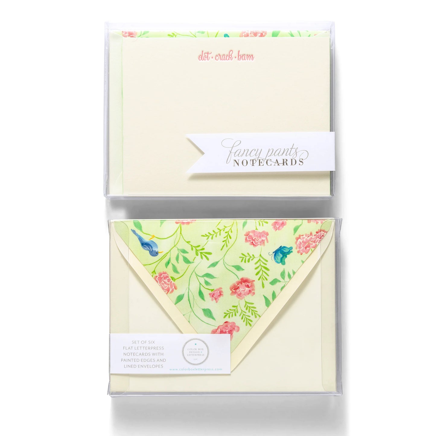 Fancy Pants Notecards | Dot Crack Bam