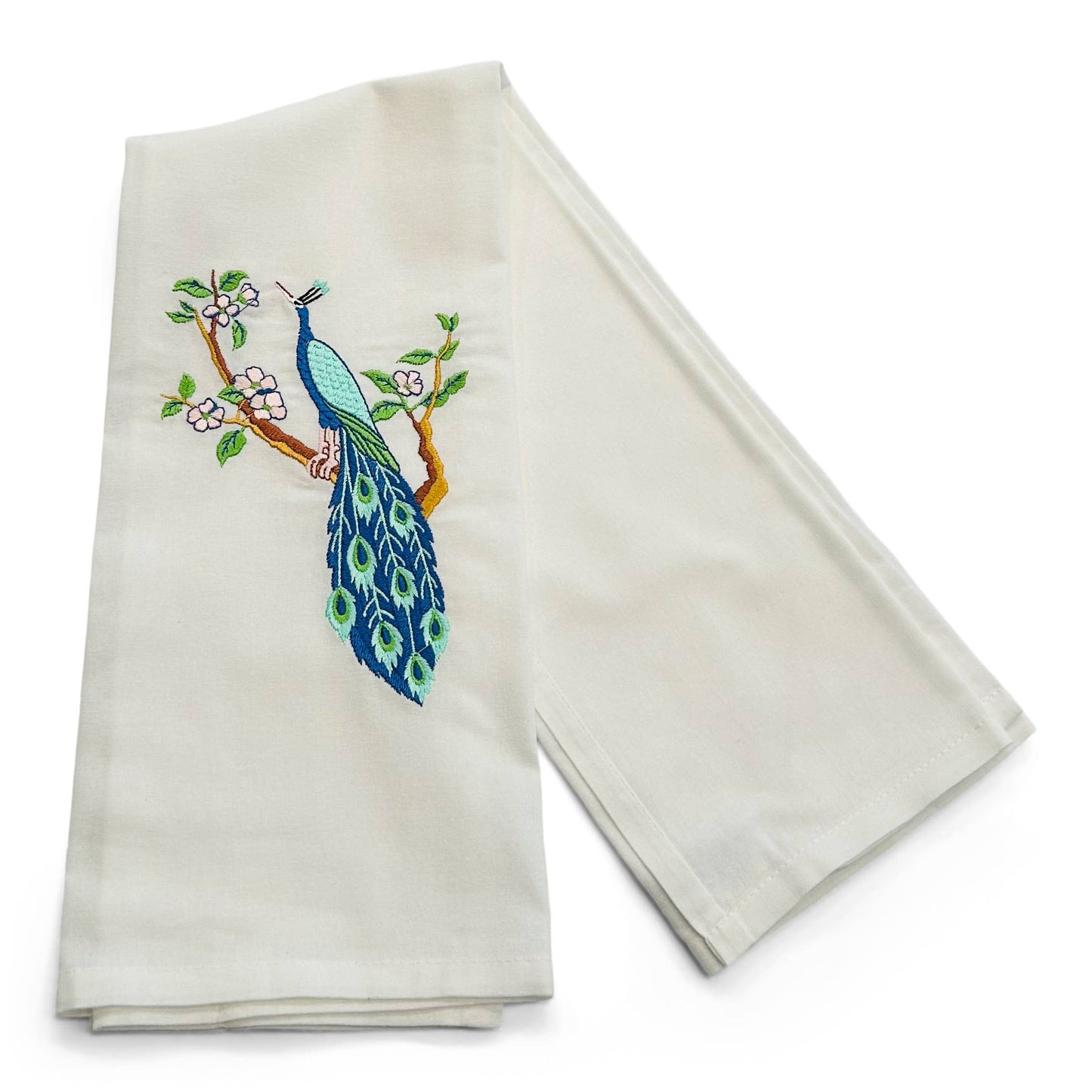 Peacock Cotton Towel