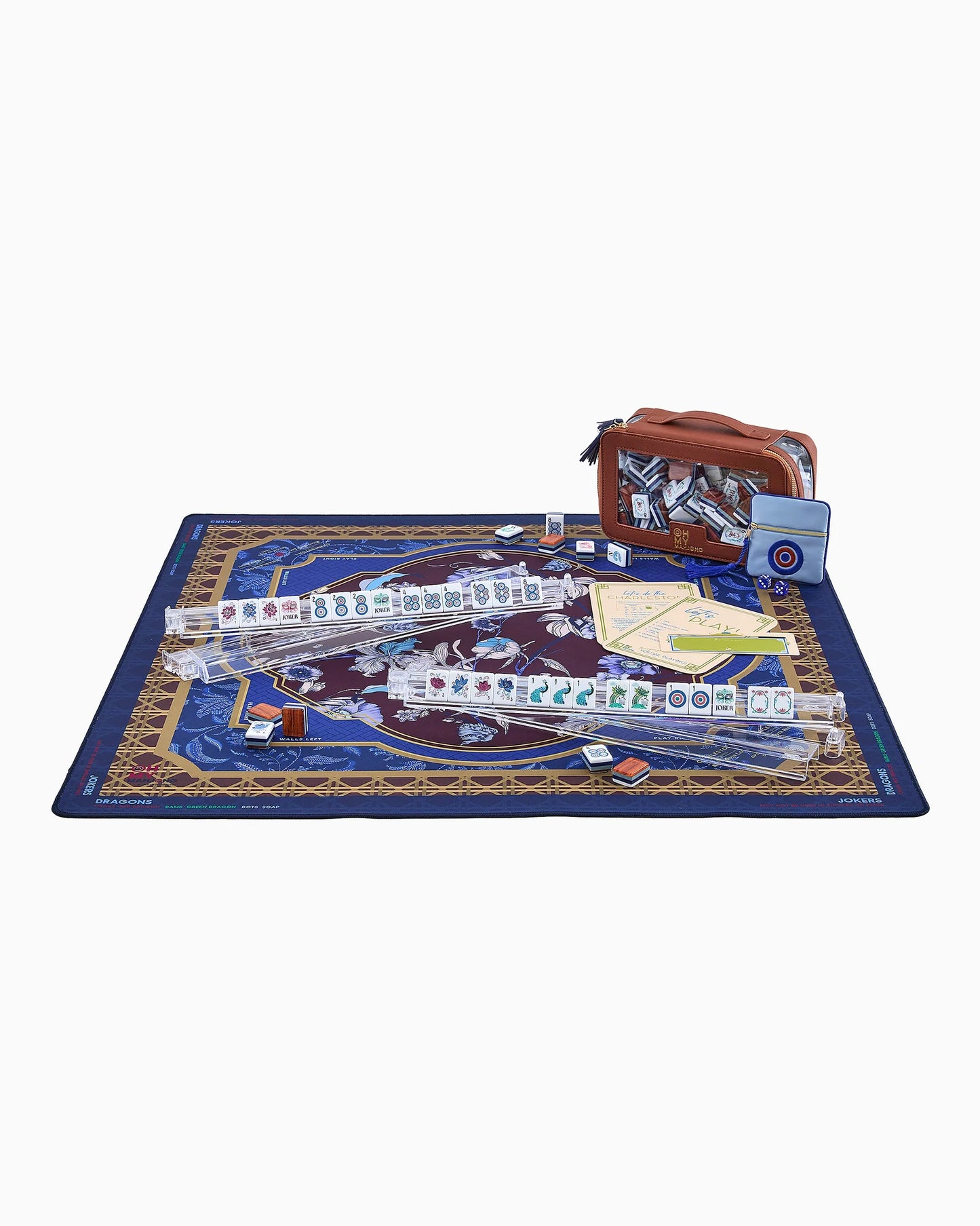 Hawthorne Mahjong Mat in Tube