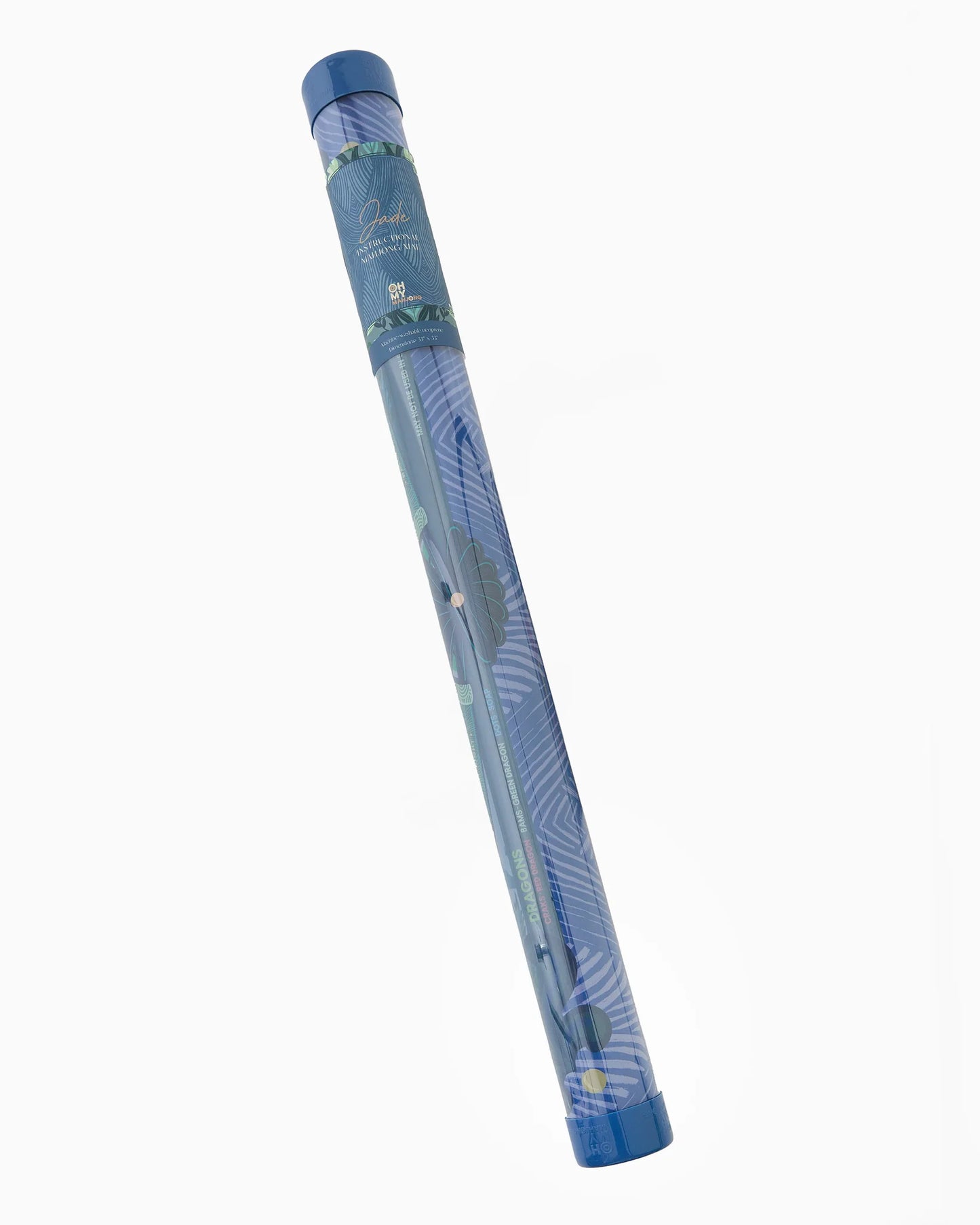 Jade Mahjong Mat in Tube