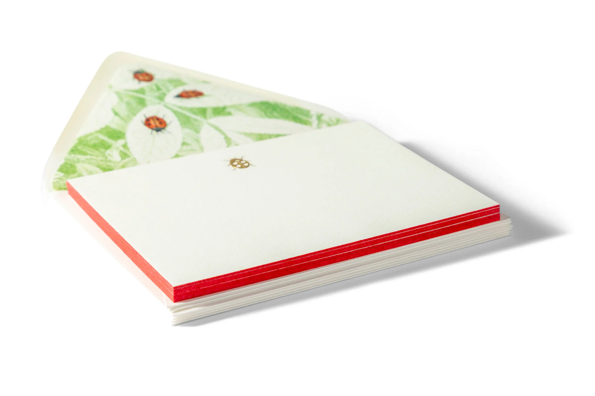 Fancy Pants Notecards | Ladybug