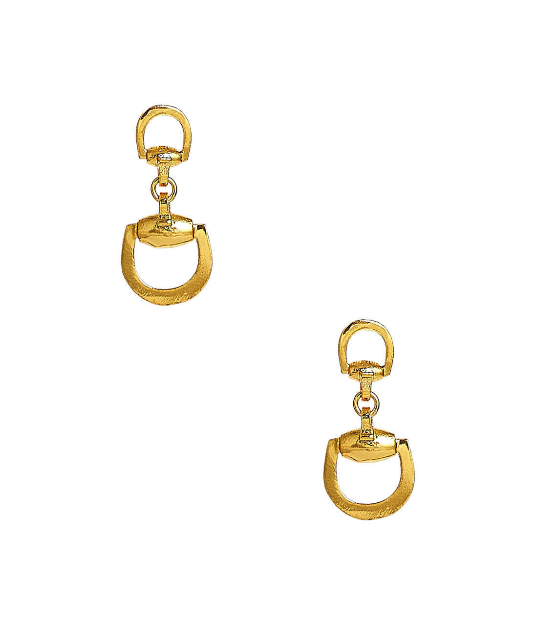 Mini Horsebit | Gold Earring