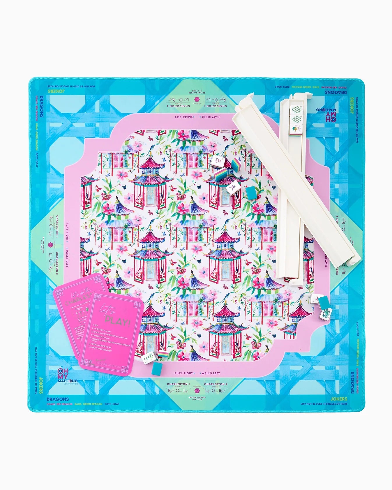 Lorelei Mahjong Mat in Tube