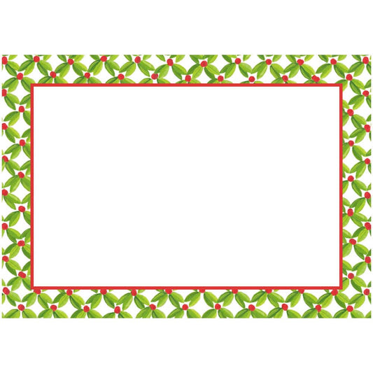 Leaf And Berry Ditz Adhesive Labels - 12 Per Package