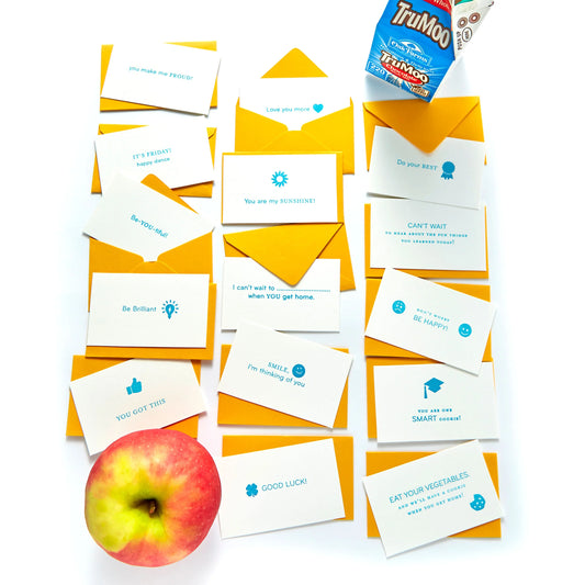 Emoticards | Lunch Box Notes Yellow