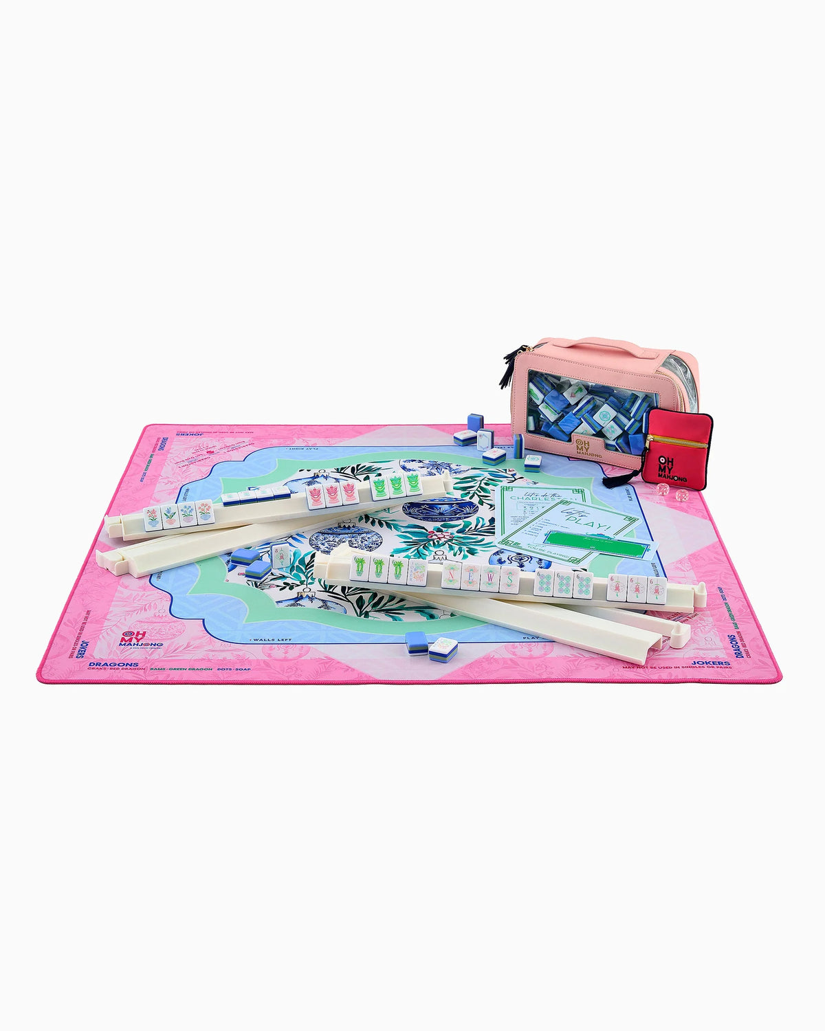 Merriment Mahjong Mat in Tube