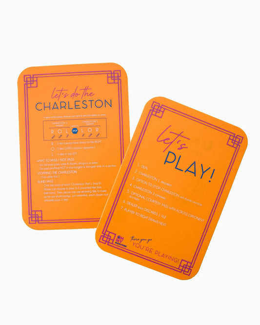 Orange Mahjong Tile Shufflers