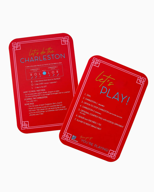 Red Mahjong Tile Shufflers