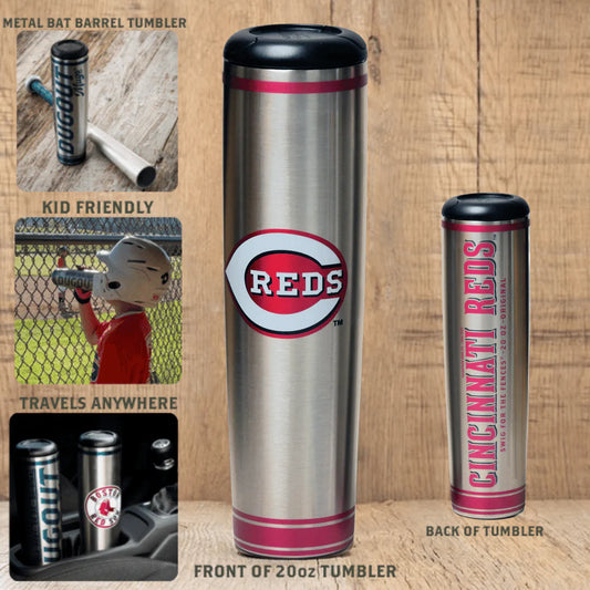 Metal Dugout Mug - Cincinnati Reds Bat Mug