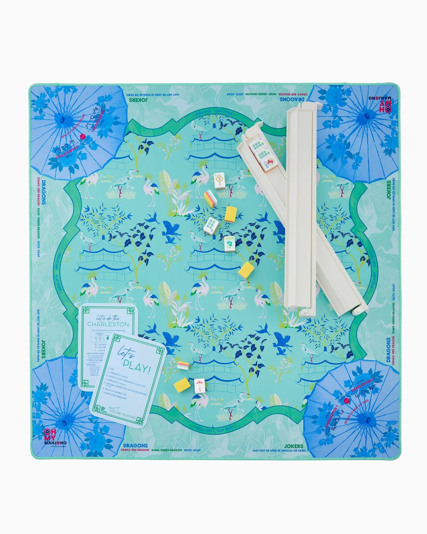 Veranda Mahjong Mat in Tube