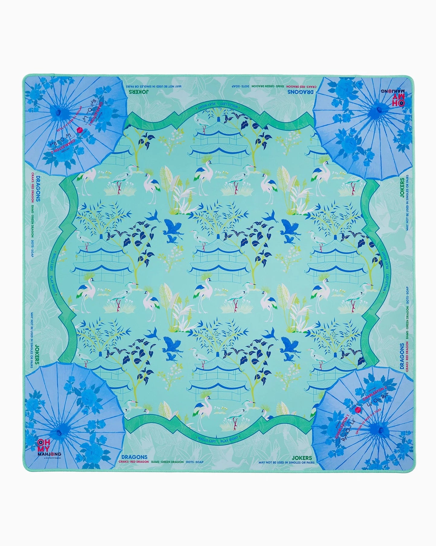 Veranda Mahjong Mat in Tube