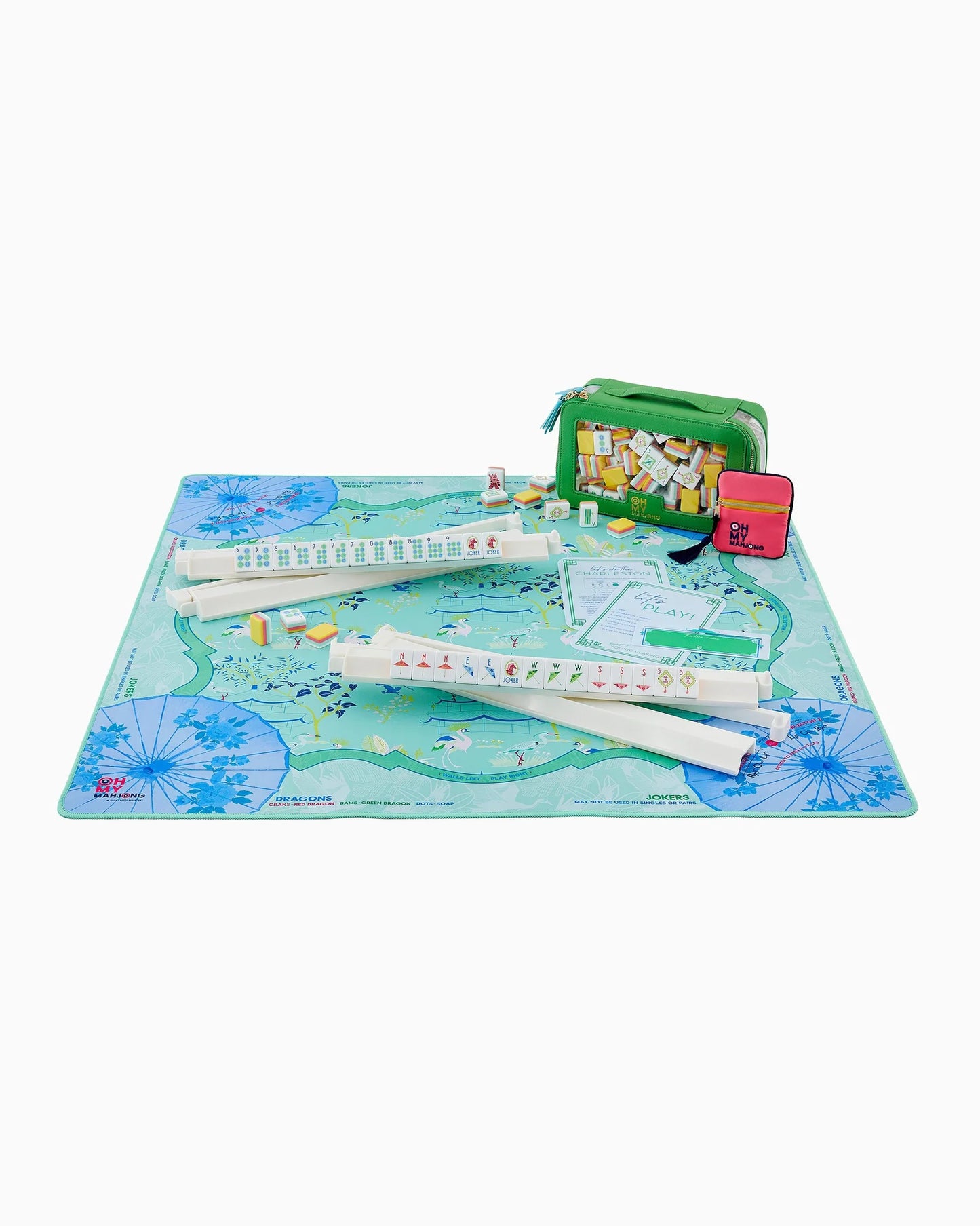 Veranda Mahjong Mat in Tube