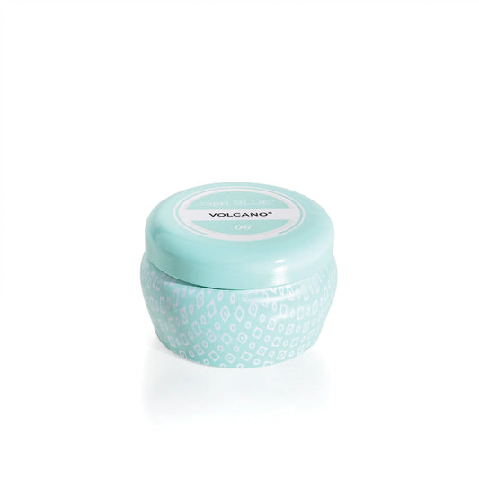 Volcano Aqua Mini Tin Candle, 3 oz