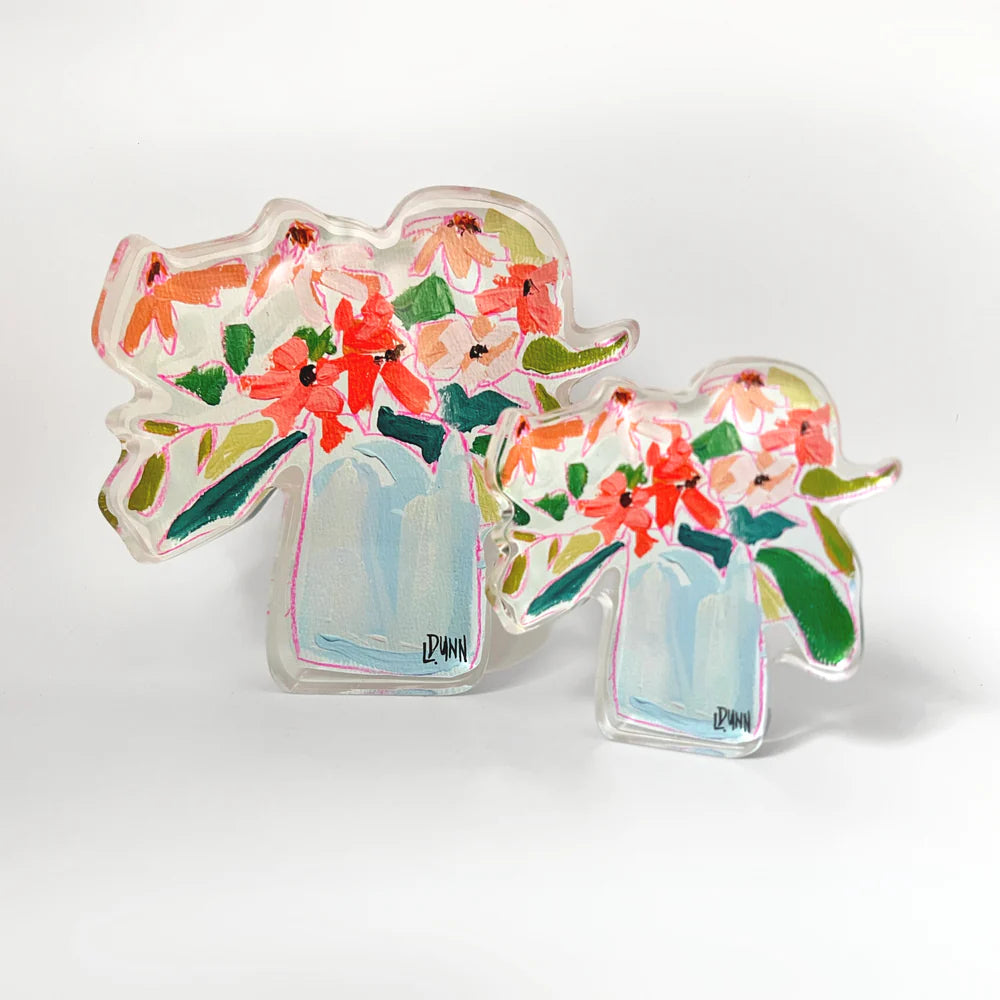 Wildflowers Acrylic Bloom Block