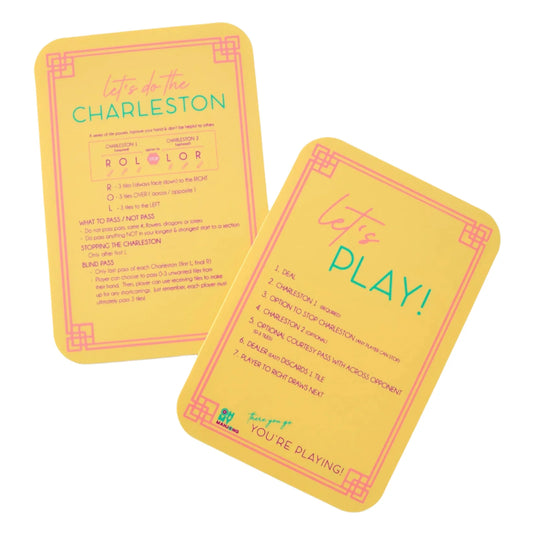 Yellow Mahjong Tile Shufflers