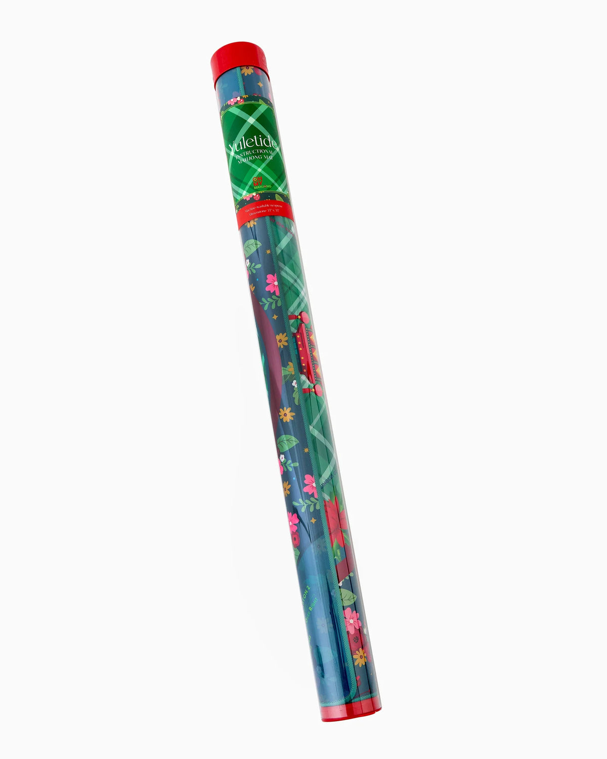 Yuletide Mahjong Mat in Tube